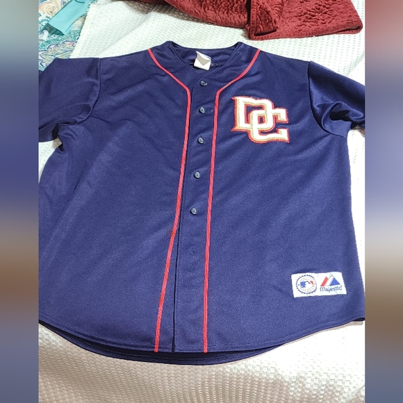 MAJESTIC EUC MENS SIZE XXL WASHINGTON DC NATIONALS BASEBALL JERSEY - Picture 1 of 7